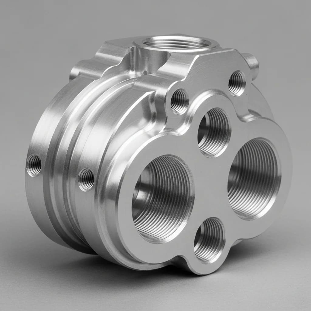 CNC-gefrästes Aluminiumgehäuse als technisches Einreihungsbeispiel