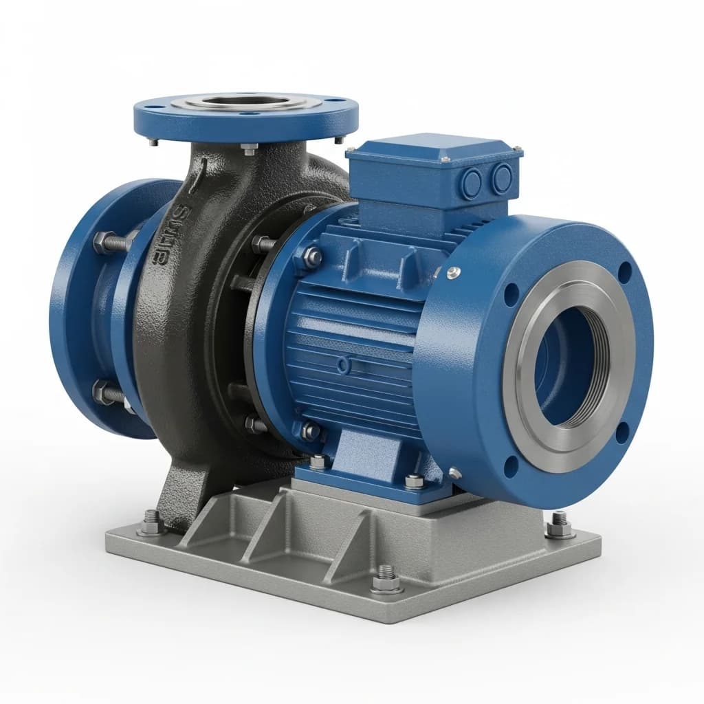 Industriepumpe als Beispiel für die Suche nach der Zolltarifnummer