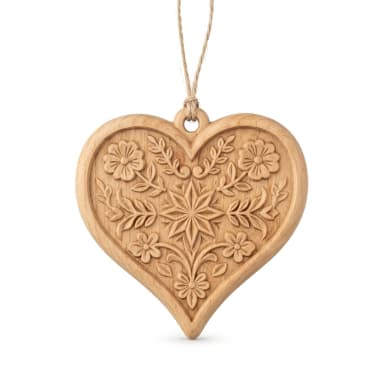 Holz-Ornament Produktbild