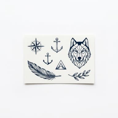 Temporäres Tattoo Produktbild