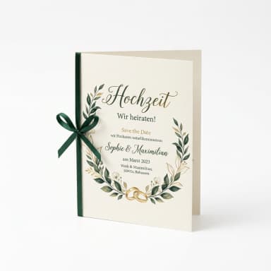 Hochzeitskarte Produktbild