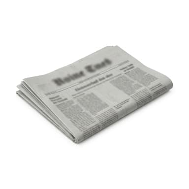 Zeitung Produktbild