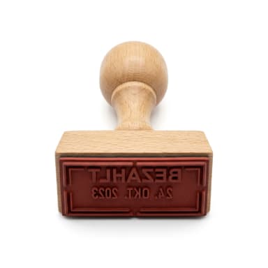 Gummi-Stempel Produktbild