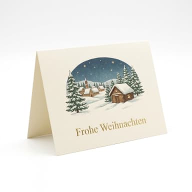 Weihnachtskarte Produktbild