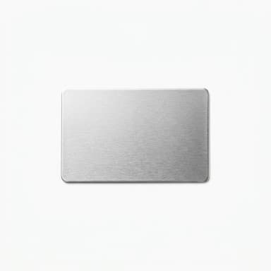 Metall Etikett Produktbild