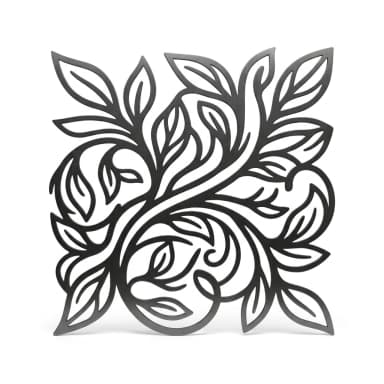 Metall-Wandkunst Produktbild