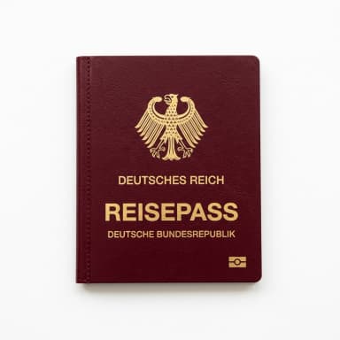 Reisepass Produktbild
