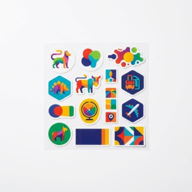 Aufkleber-Set Produktbild