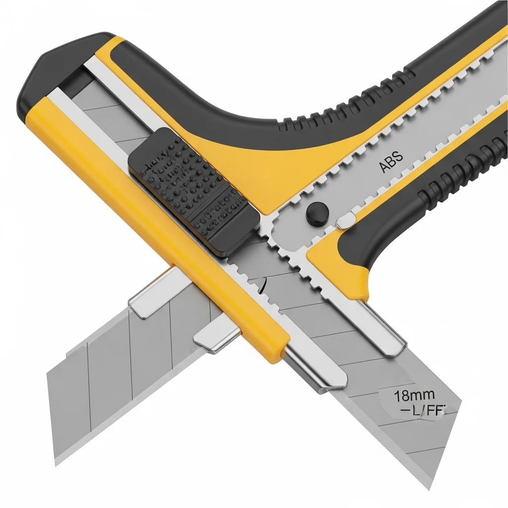 Professionelles Cuttermesser mit Abbrechklinge – Zolltarifnummer 8211.93.00.00.0