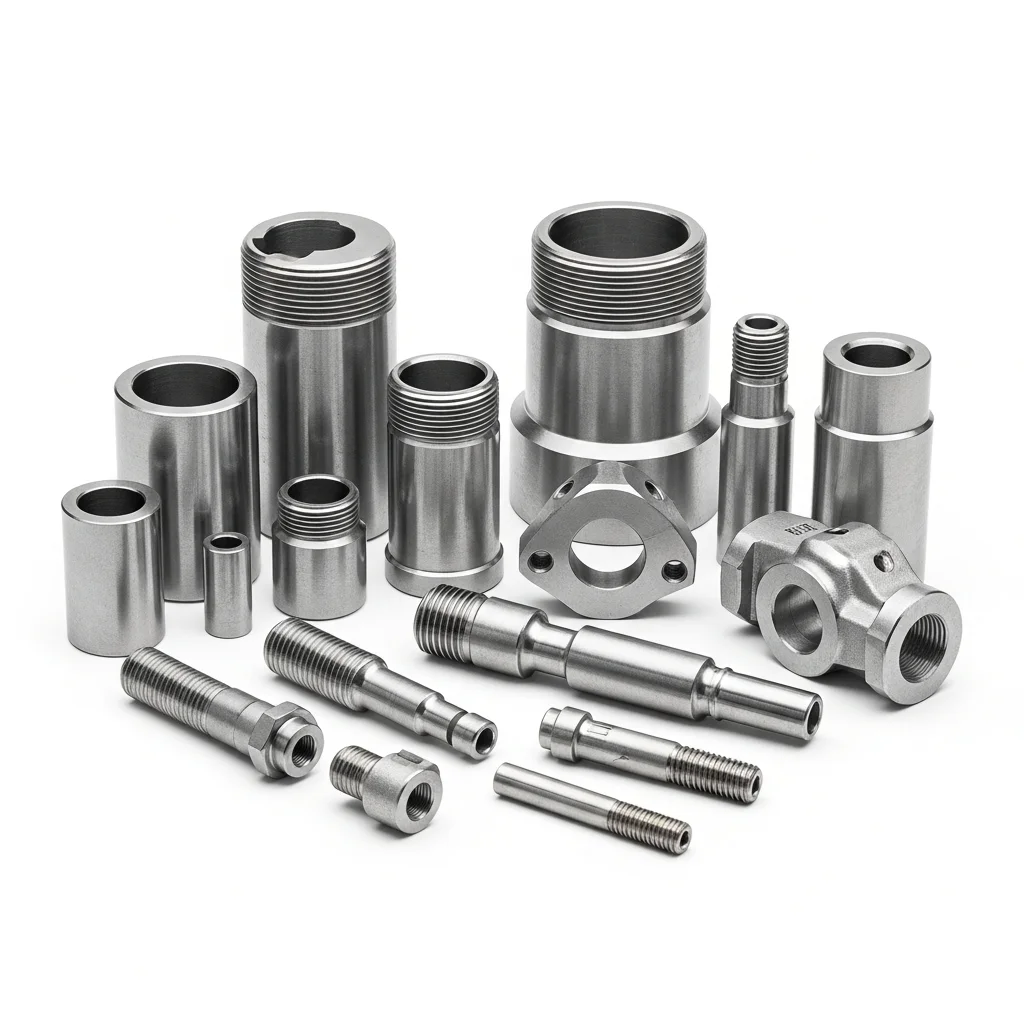 CNC-gefertigte Dreh- und Frästeile aus Stahl und Aluminium