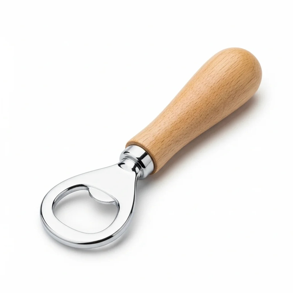Klassischer Flaschenöffner mit Holzgriff – Zolltarifnummer 8205.51.00.00.0