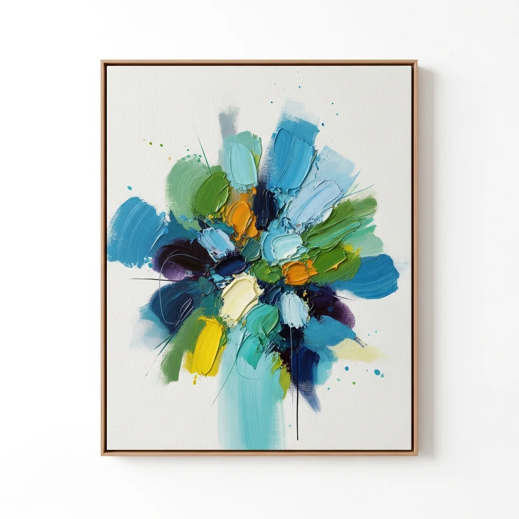 Originalgemälde auf Leinwand – Zolltarifnummer 9701.91.00.00.0