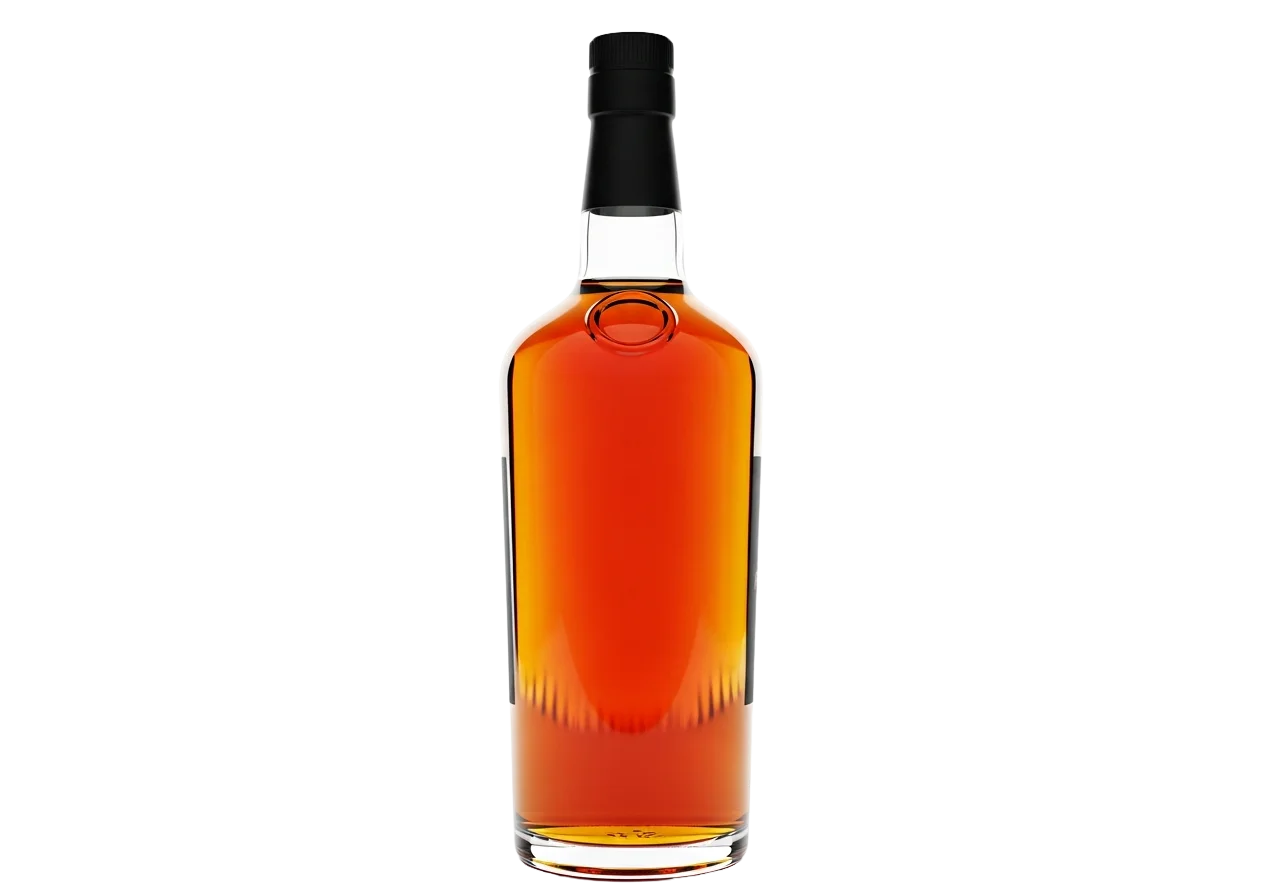 Bourbon Whiskey Flasche