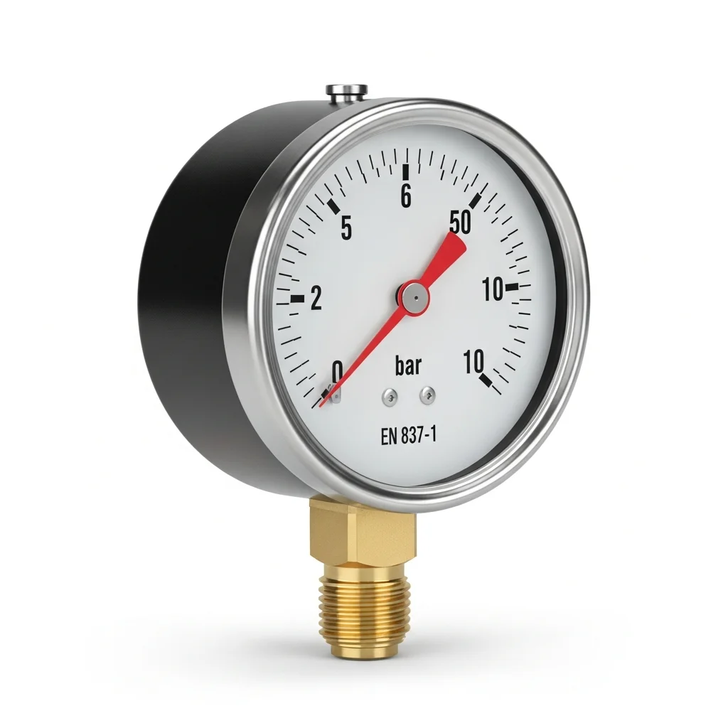 Industrielles Manometer mit Rohrfedermesswerk – Zolltarifnummer 9026.20.40.00.0