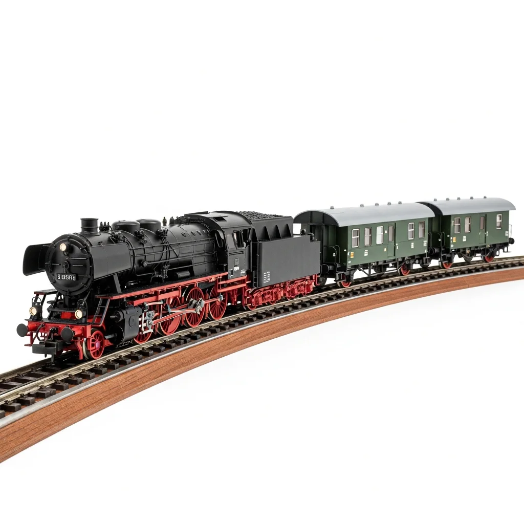 Modelleisenbahn H0 mit Dampflokomotive – Zolltarifnummer 9503.00.30.00.0