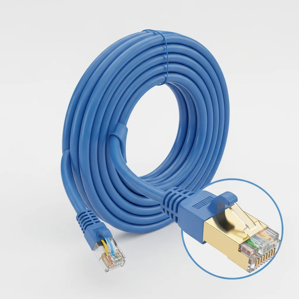 Netzwerkkabel CAT6 mit RJ45-Stecker – Zolltarifnummer 8544.42.10.00.0