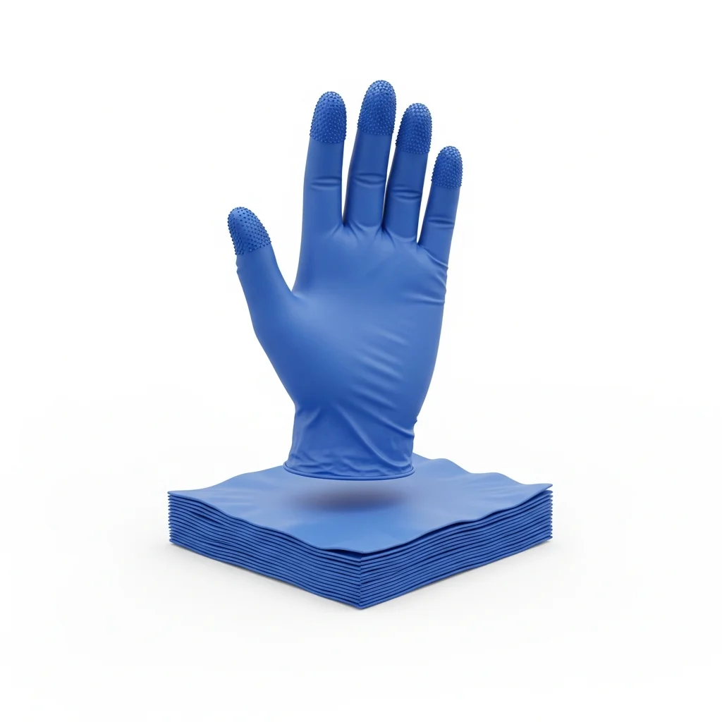 Blauer Nitril-Einweghandschuh – Zolltarifnummer 4015.12.00.00.0