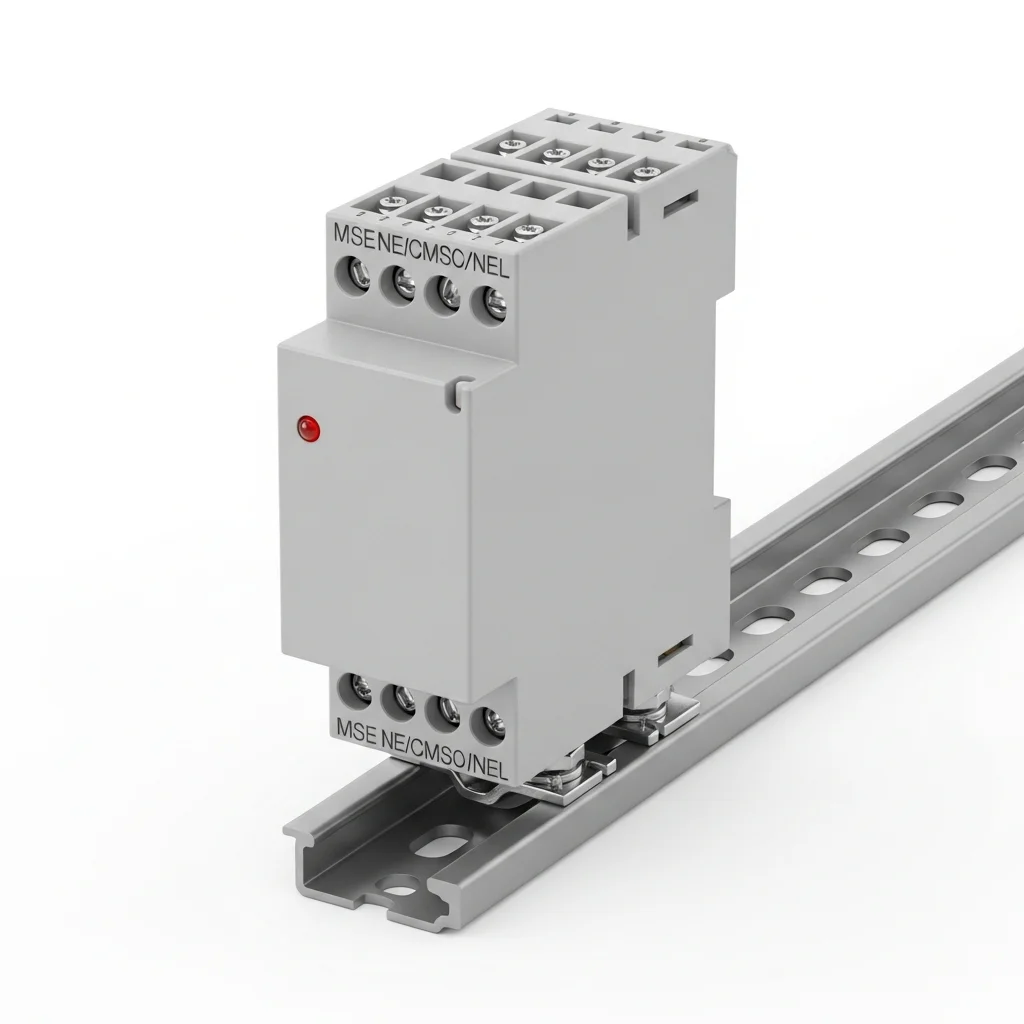 Industrielles Relais auf DIN-Schiene – Zolltarifnummer 8536.41.90.89.0