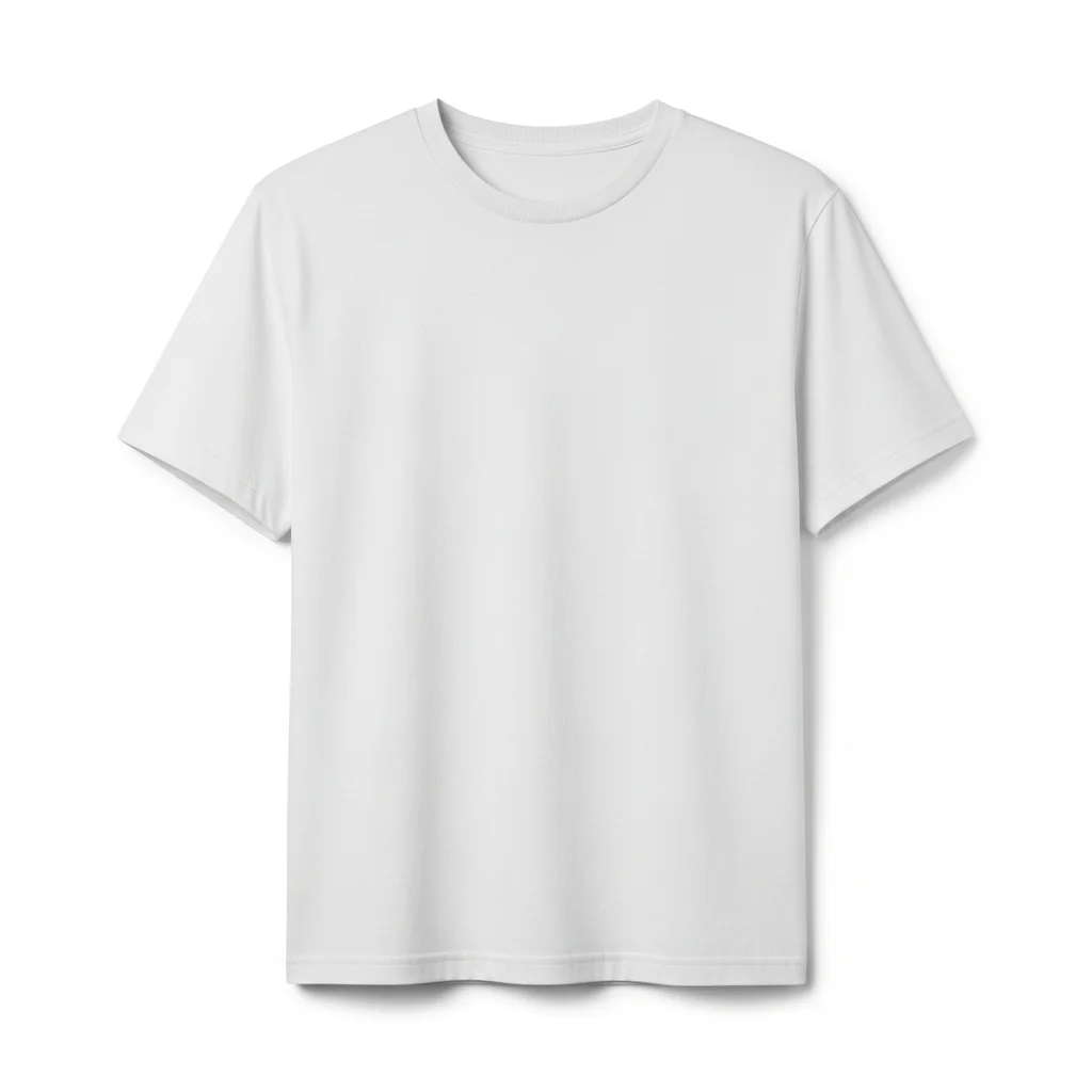 Weißes Baumwoll-T-Shirt – Zolltarifnummer 6109.10.00.10.0