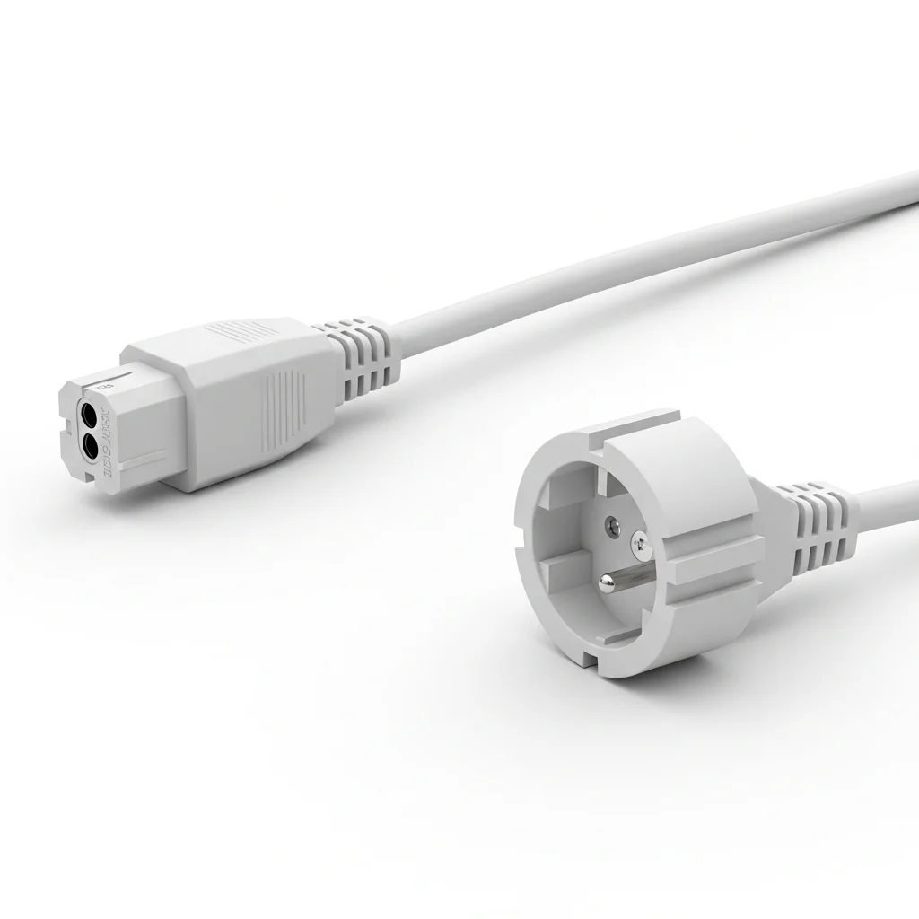 Elektrisches Verlängerungskabel mit Schuko-Stecker – Zolltarifnummer 8544.42.90.90.0